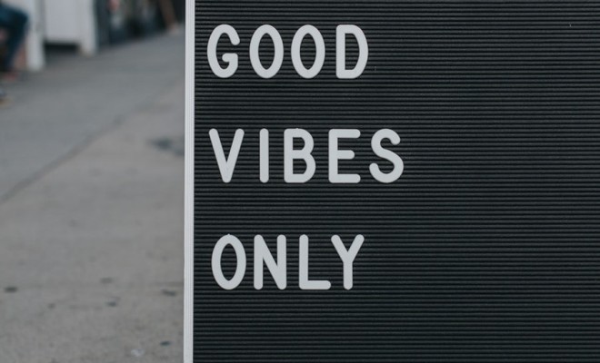 good vibes only sign